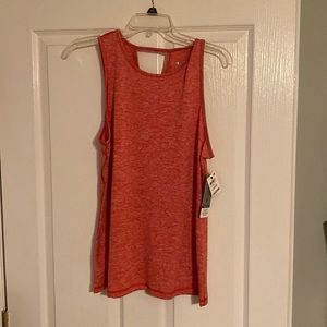 Smoke and pet free home , pink color work out top